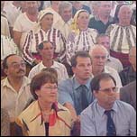 n biseric: doamna Asunmaa, deputatul Mihai Baciu i prefectul judeului Iai