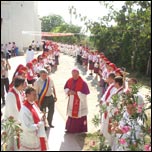 29 iulie 2007: Administrarea Mirului n Parohia Luizi-Clugra