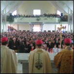 6 octombrie 2007: Nicoreti: Sfinirea bisericii i consacrarea altarului