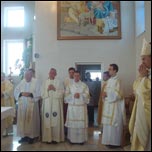 19 mai 2008: Roman ("Fericitul Ieremia"): Vizita patronului bisericii i Litughie de hram