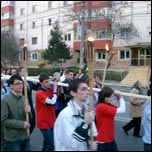 5 aprilie 2009: Bacu: Manifestare a credinei pe strzile oraului