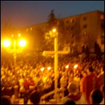5 aprilie 2009: Bacu: Manifestare a credinei pe strzile oraului