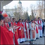 5 aprilie 2009: Iai: Liturghia tinerilor din Duminica Floriilor