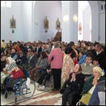 13 mai 2009: Cacica: Pelerinajul bolnavilor la sanctuarul "Adormirea Maicii Domnului"