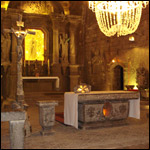 Wieliczka - Prezbiterul capelei din salin