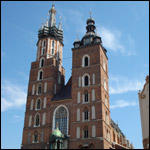 Cracovia - Biserica "Sf. Maria" din piaa central