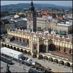 Cracovia - Piaa central vzut din turnul trompetistului