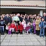14 februarie 2010: Ladispoli: Vizita PS Aurel Perc la catolicii romni