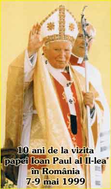 Papa Ioan Paul al II-lea �n Rom�nia